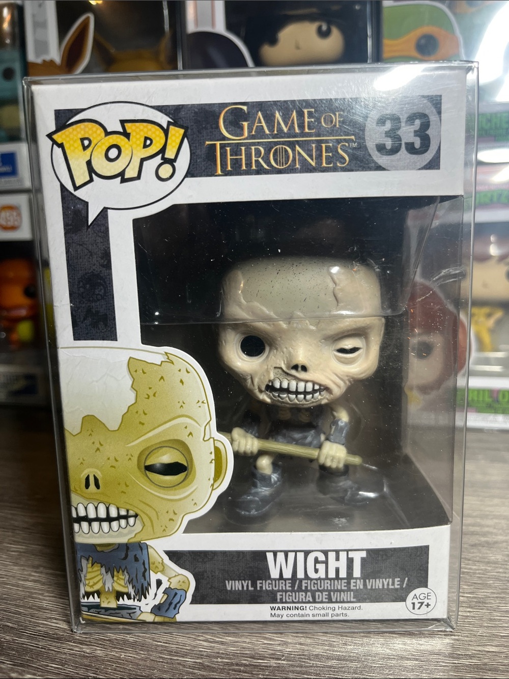 Funko Pop! Game of Thrones Wight Vinyl Figure - Beige, Black